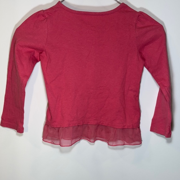 Wonderkids Rose Sequin Swan Long Sleeve Top - Picture 3 of 11